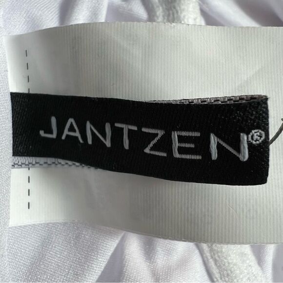 Jantzen Chevron Faux Tankini One Piece Swimsuit - Picture 9 of 9